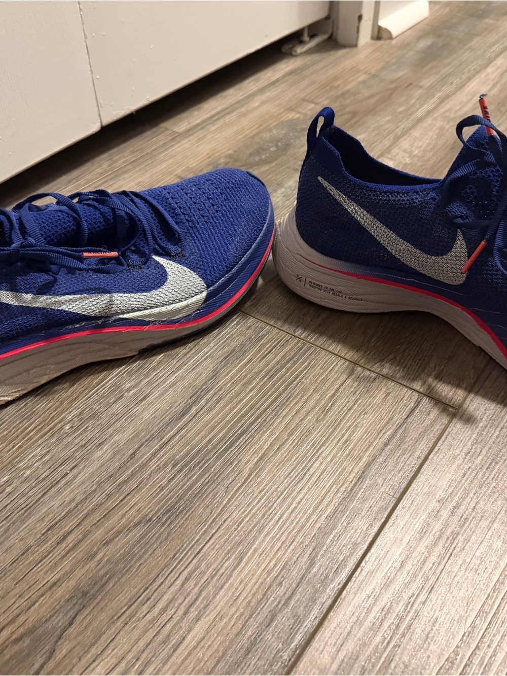 Nike women’s Running Shoes - Blue with Pink Accent